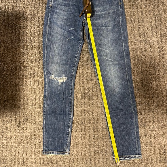 AGOLDE Distressed Sophie High Waist Skinny Jean - Picture 6 of 8